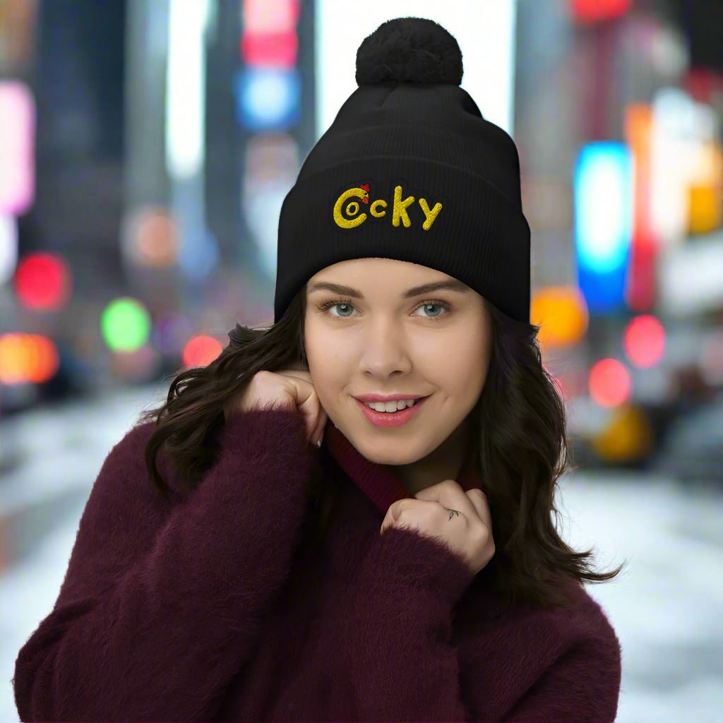Pom-Pom Beanie